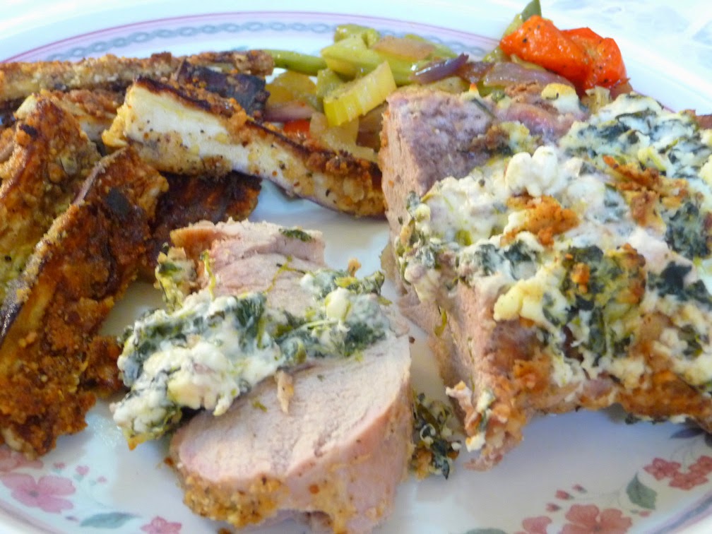 SPLENDID LOWCARBING BY JENNIFER ELOFF BREADED PORK TENDERLOIN WITH