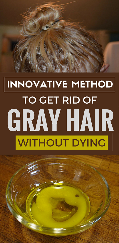 Innovative Method To Get Rid Of Gray Hair Without Dying Daily