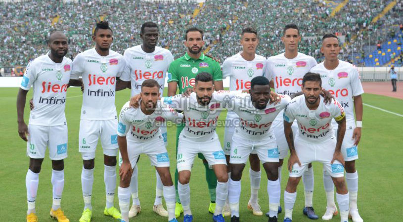 بهدفين بدون رد نادي الرجاء الرياضي يتغلب على فريق رجاء بني ملال في الدوري المغربي