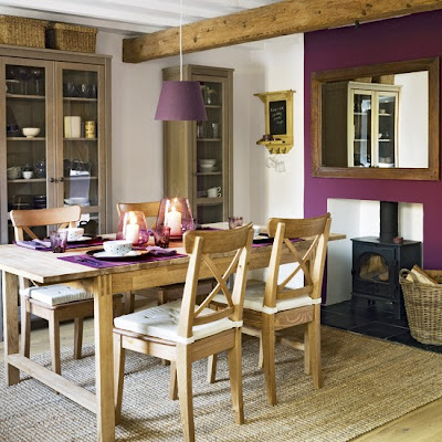 Comedores púrpuras | Ideas para decorar, diseñar y mejorar tu casa.