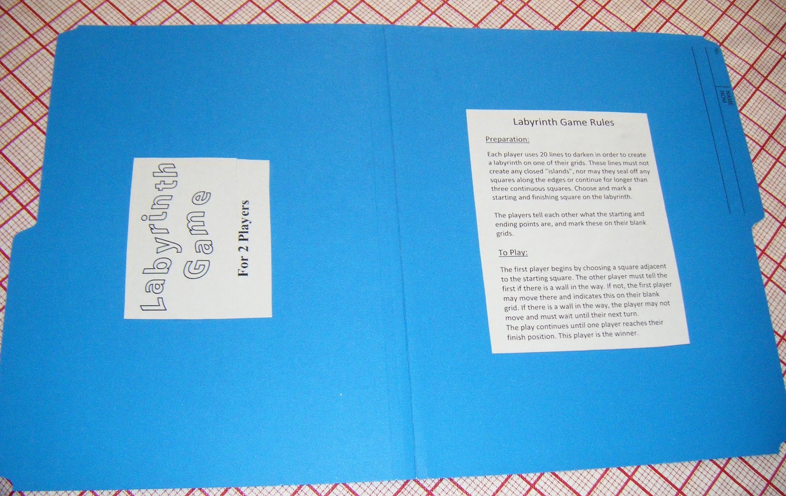 Lemonade Learning File Folder Games for Middle Grade Students