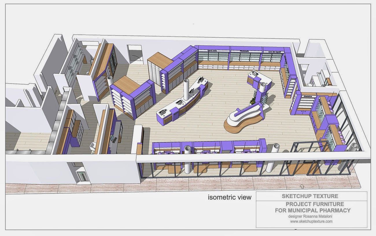 HOW TO DESIGN A MODERN PHARMACY 3D SKETCHUP MODEL HOW TO DESIGN A MODERN PHARMACY 3D SKETCHUP MODEL