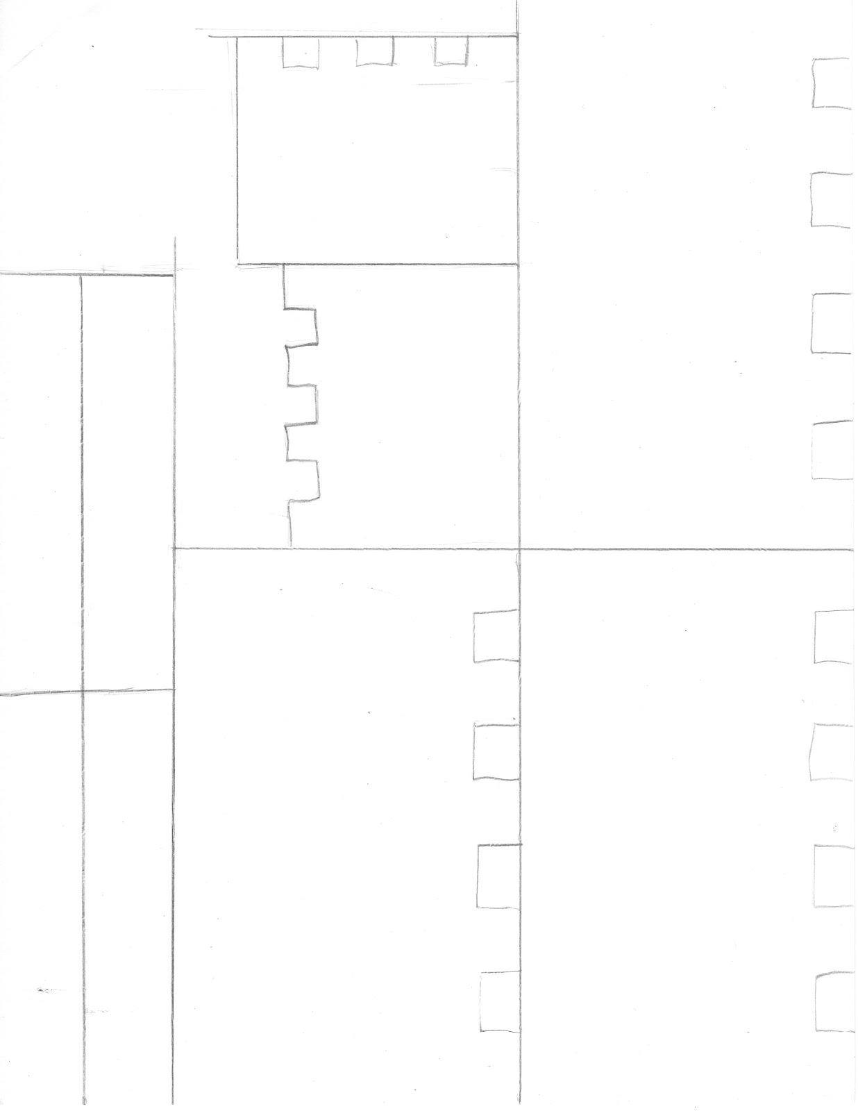 Castle Art Project Printable