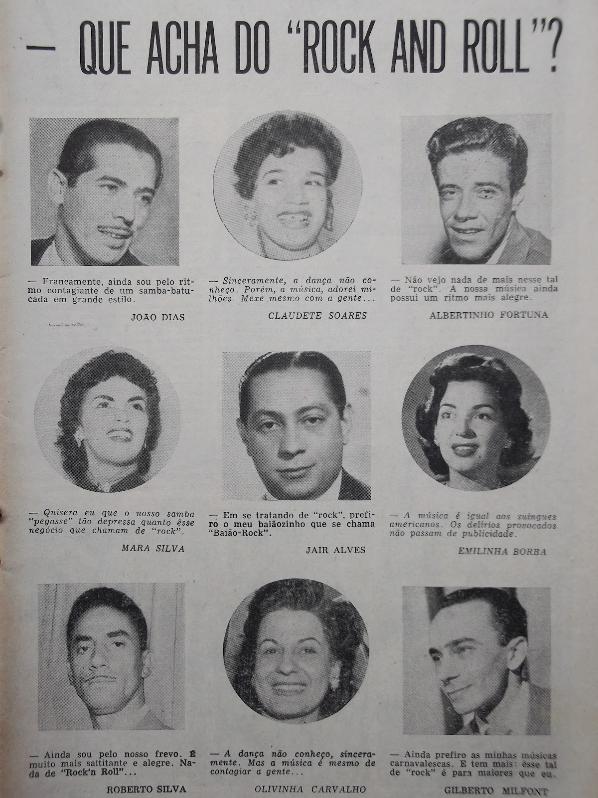 Brazilian Rock 1957 1964 Rock'n'roll arrives in Brazil 1957