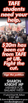 The Network: Save TAFE at the University of Ballarat from death by a ...