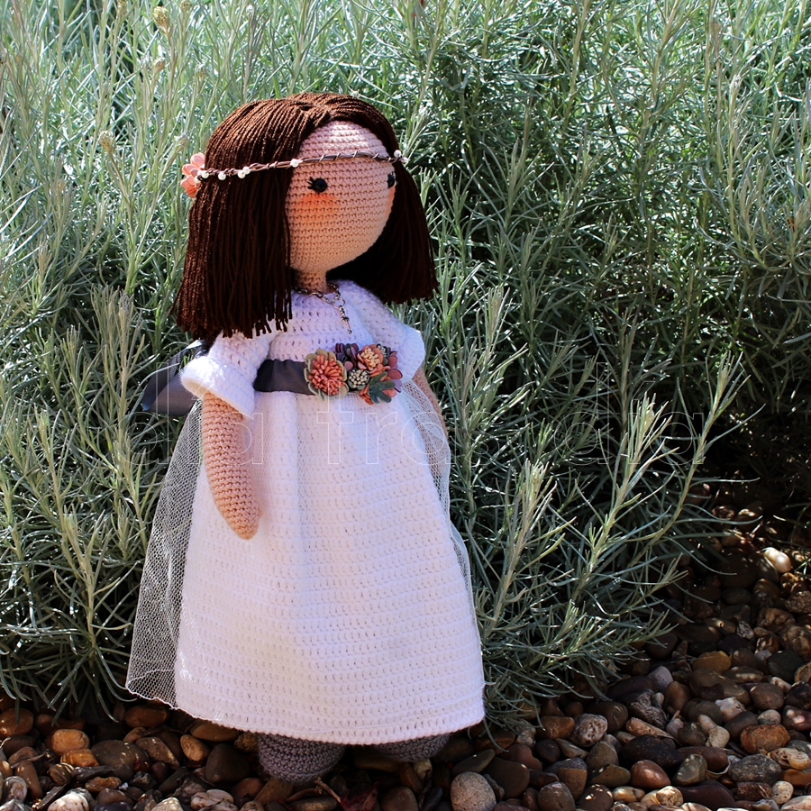 Amigurumi personalizado Primera Comunión