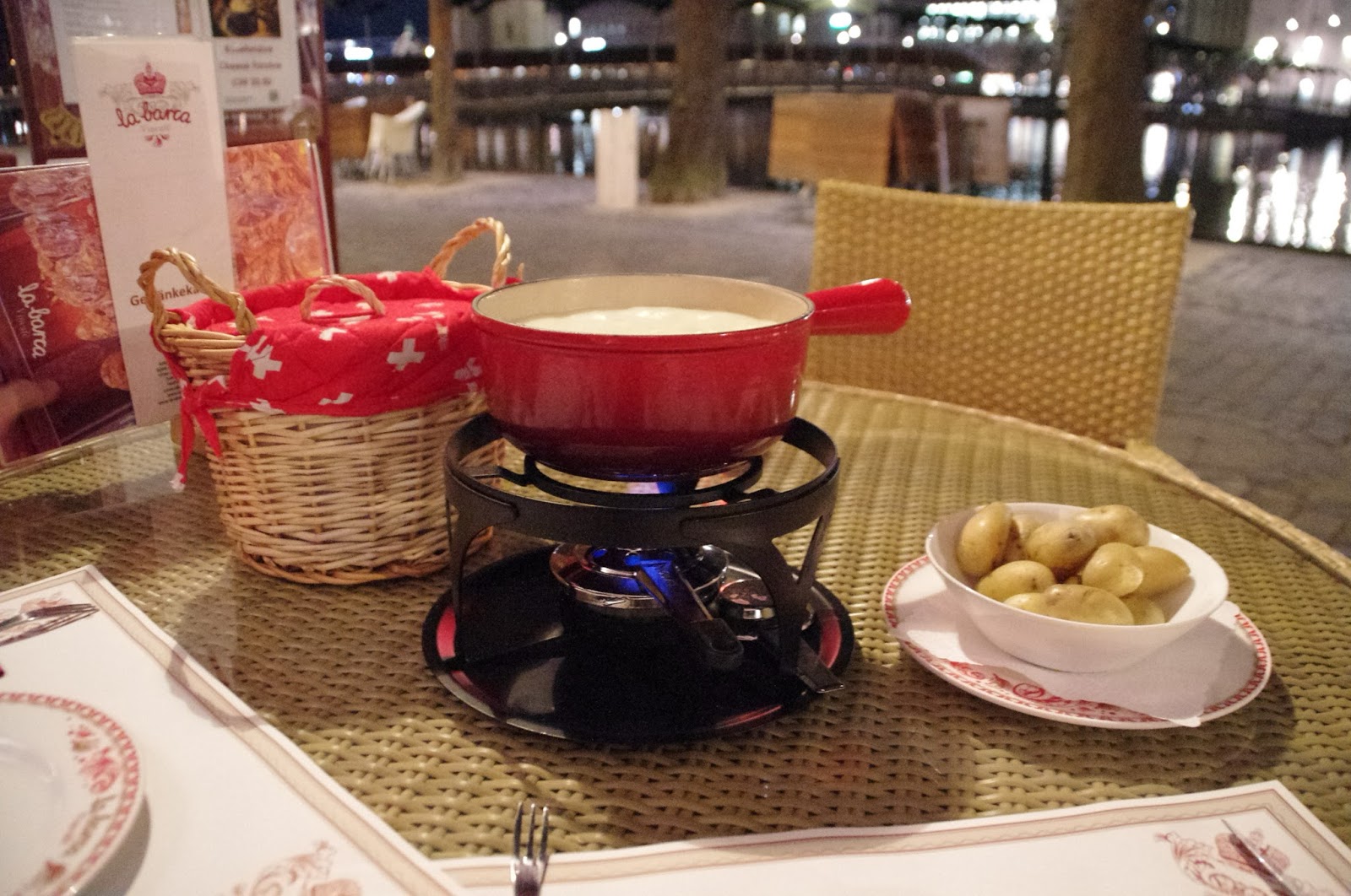 Dining in Lucerne Swiss Cheese Fondue with a View The Aussie Flashpacker
