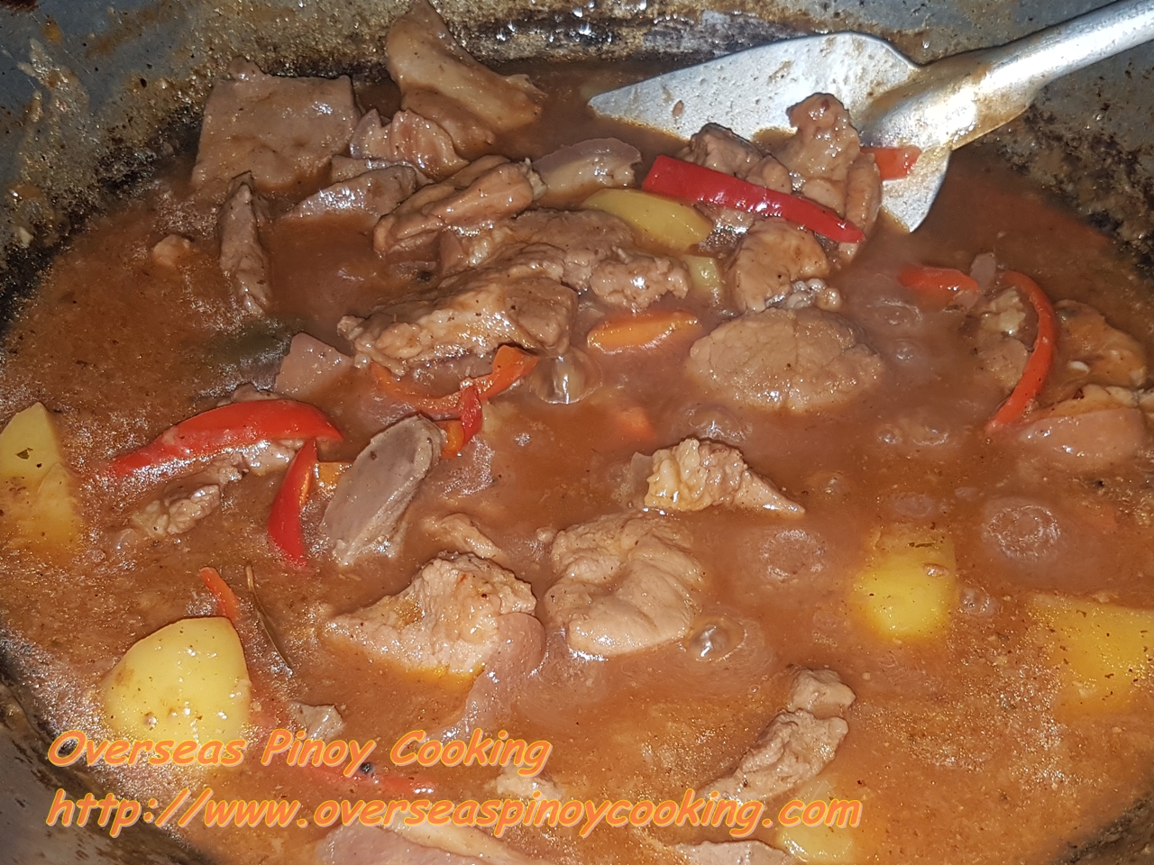 Pork and Liver Afritada