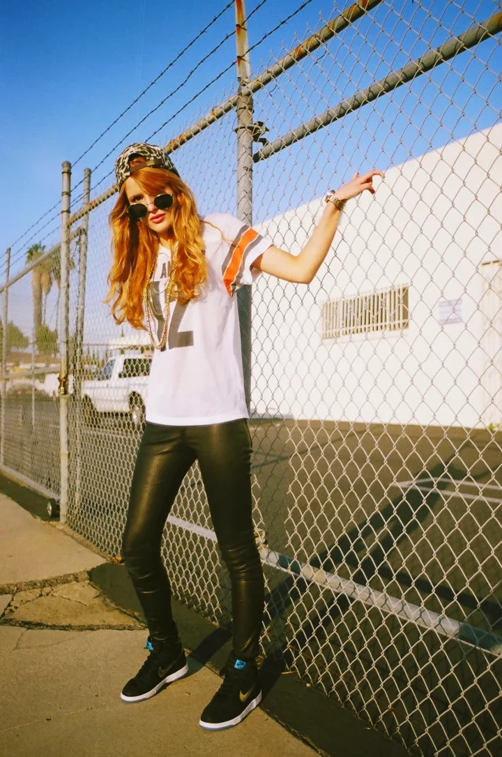 Bella Thorne is sporty chic for an Amber Asaly Photoshoot