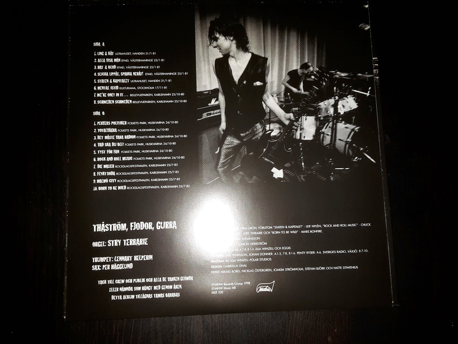 Lp Skivor Ebba Gron Live 1998 2015 Rsd