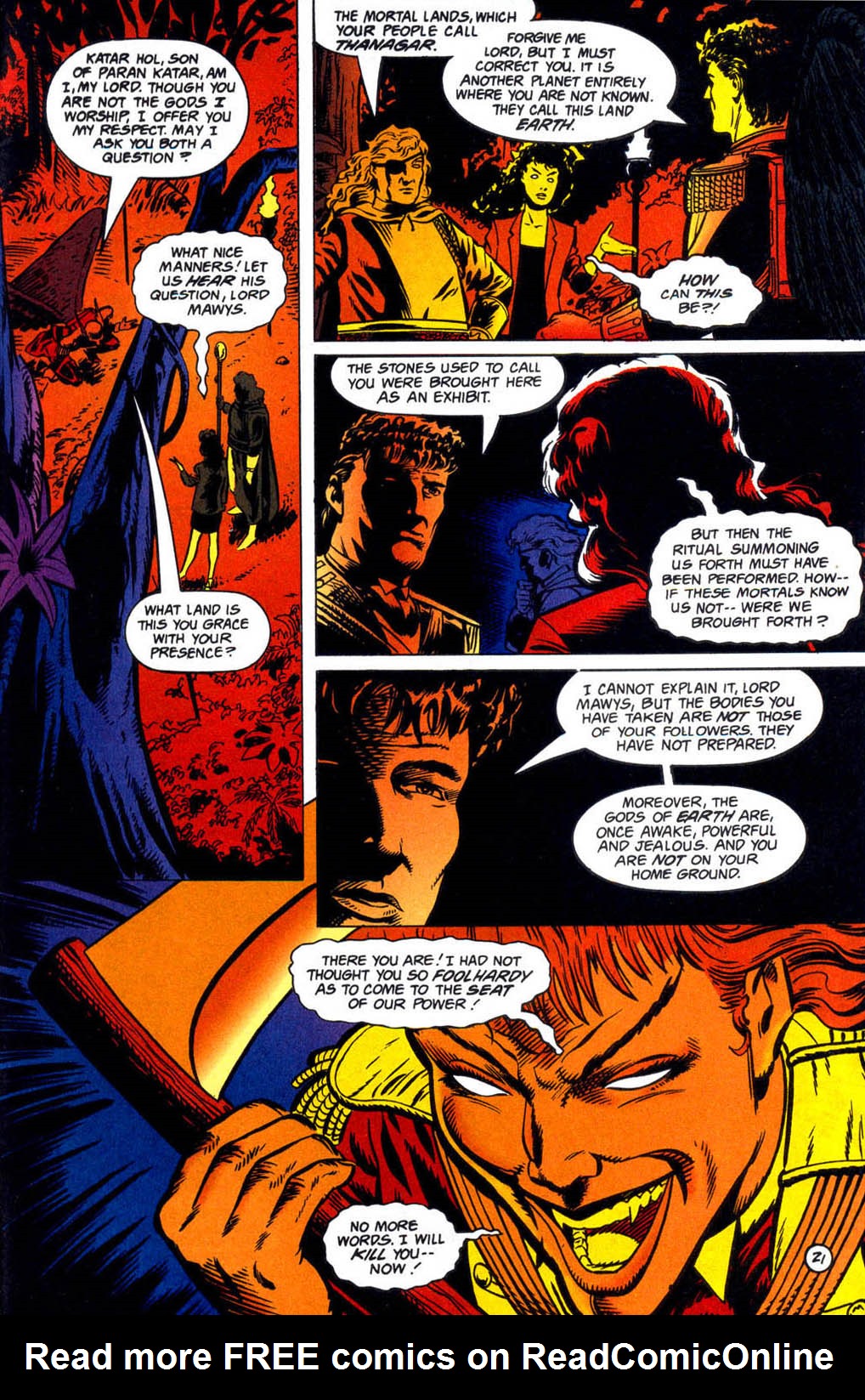 Read online Hawkworld (1990) comic -  Issue #9 - 28