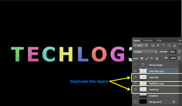 duplicate layers in photoshop