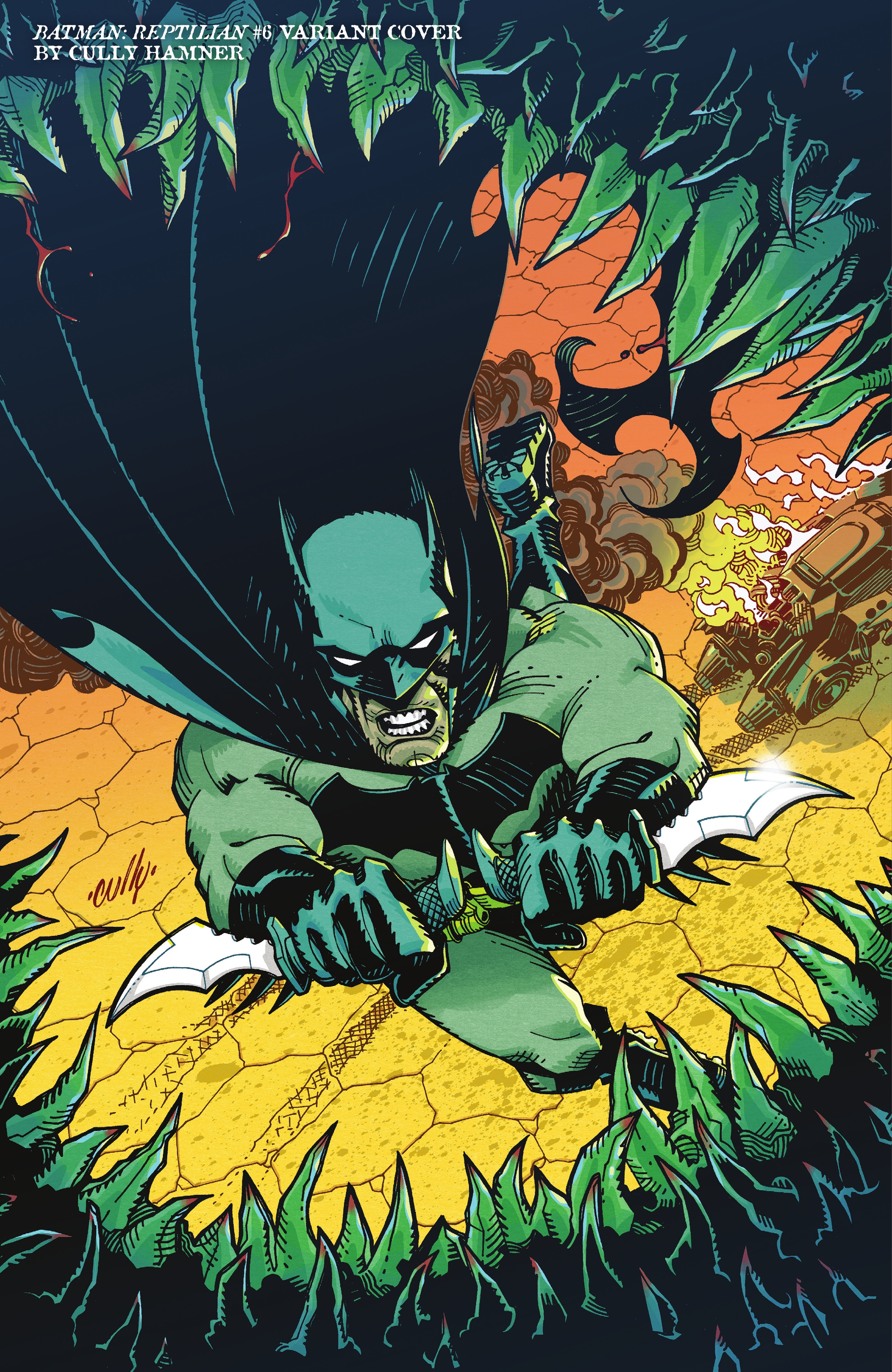 Read online Batman: Reptilian comic -  Issue #6 - 30