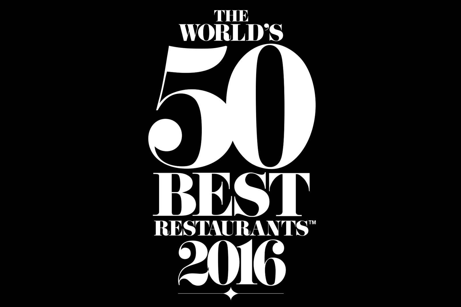 The World's 50 Best Restaurants 2016 list