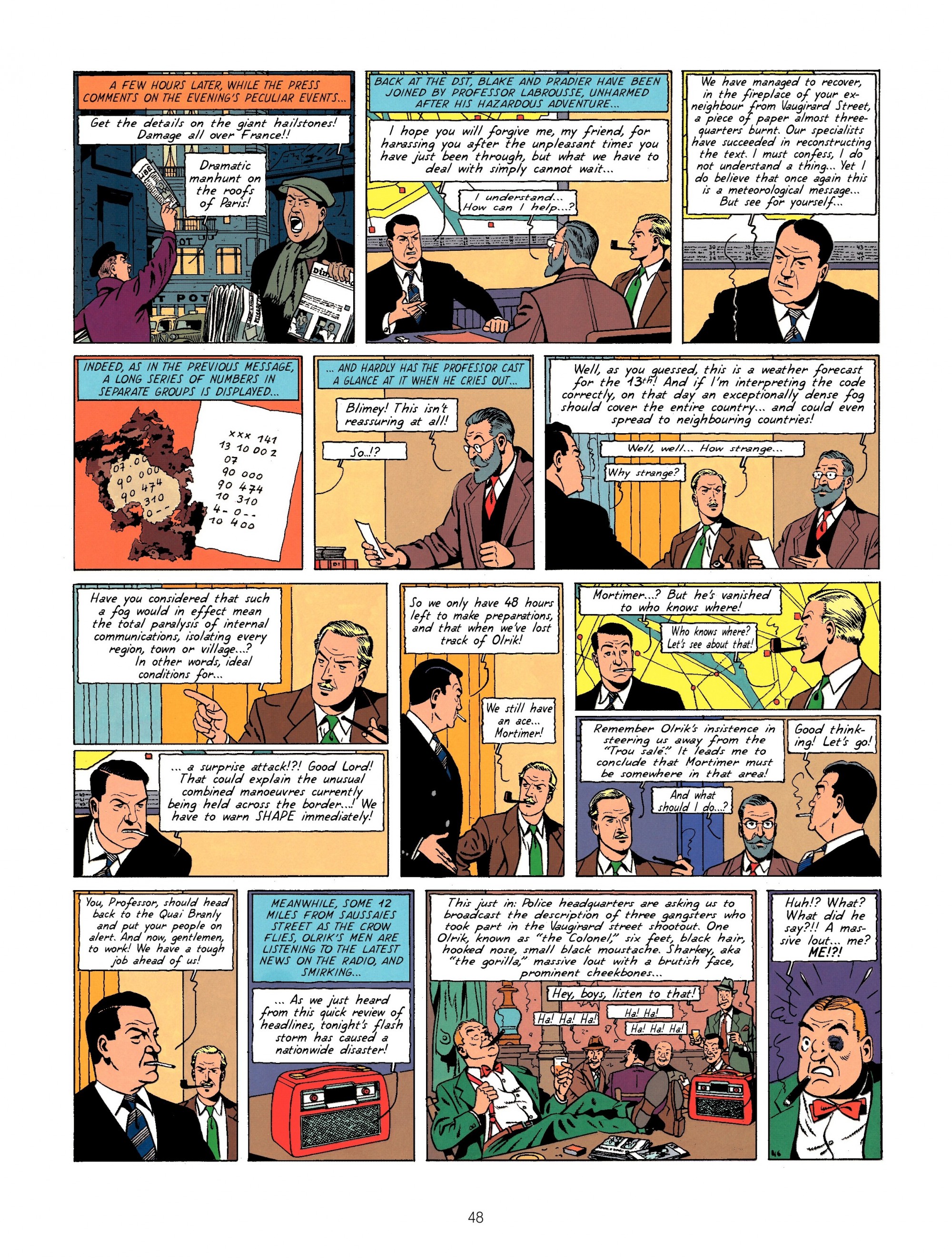 Read online Blake & Mortimer comic -  Issue #6 - 48