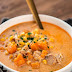 SLOW COOKER CHICKEN AND SWEET POTATO CHOWDER