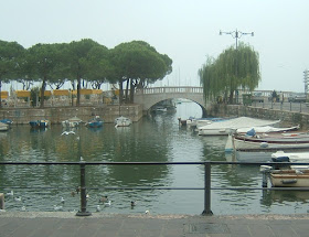 Photo of the harbour at Desenzano del Garda