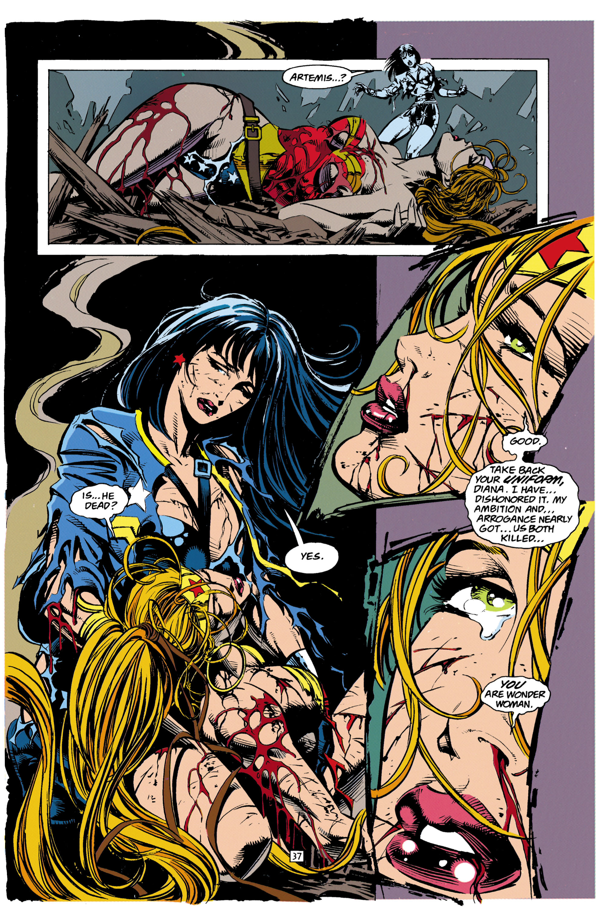 Read online Wonder Woman (1987) comic -  Issue #100 - 37