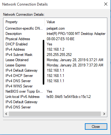 Konfigurasi Dhcp Server Debian 8