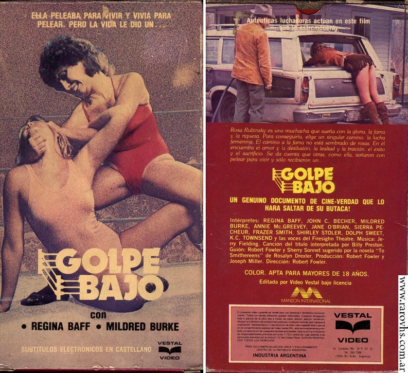 Golpe Bajo (1971) Mujeres Luchadoras