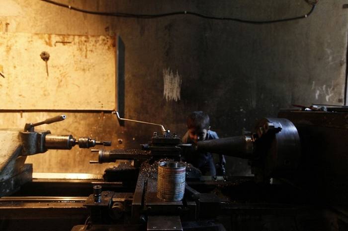 Issa, A 10-Year-Old Boy Making Arms For Syrian Rebels