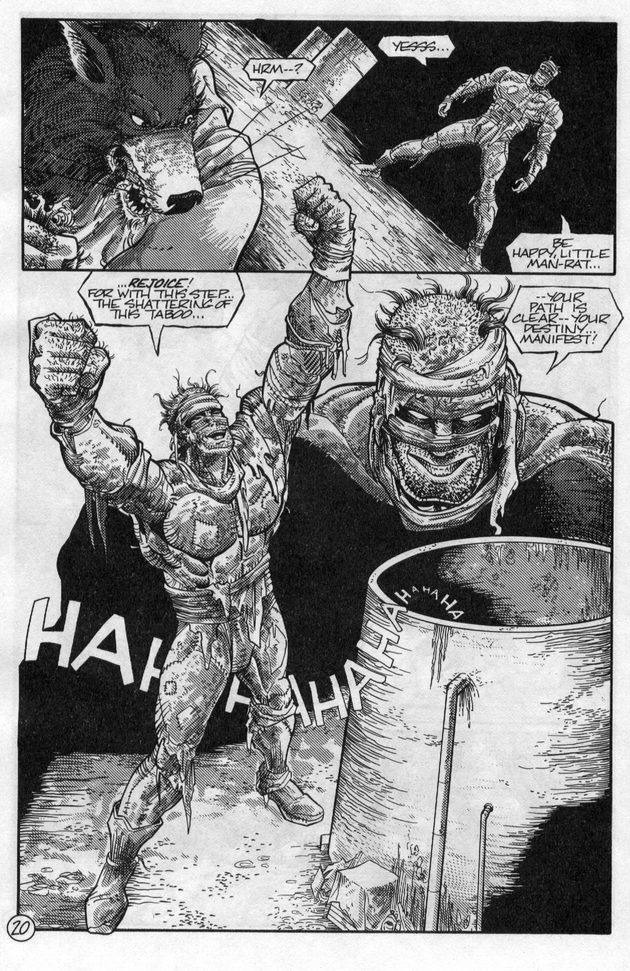 Read online Teenage Mutant Ninja Turtles (1984) comic -  Issue #57 - 22
