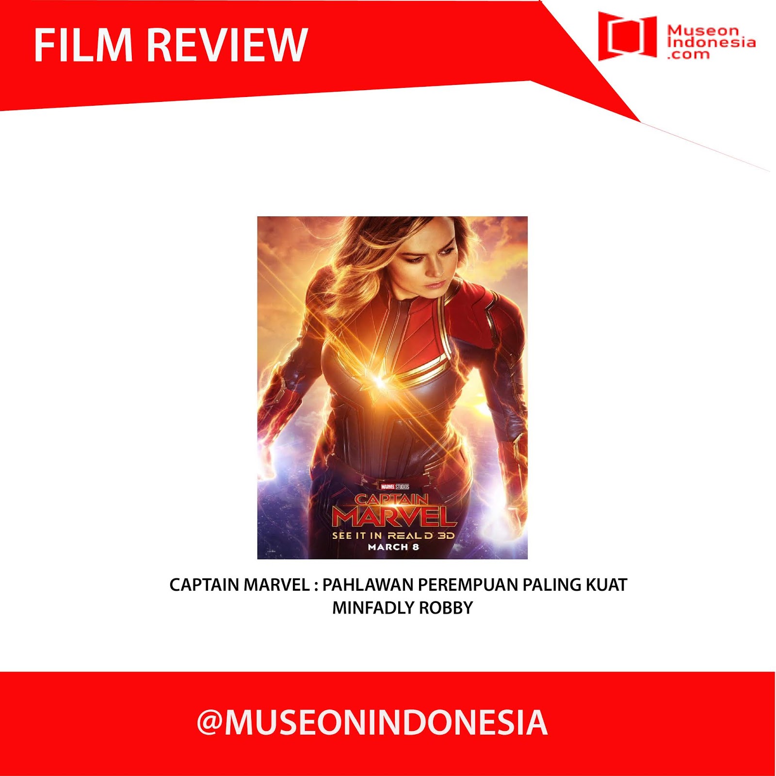 Captain Marvel : Pahlawan Perempuan Paling Kuat