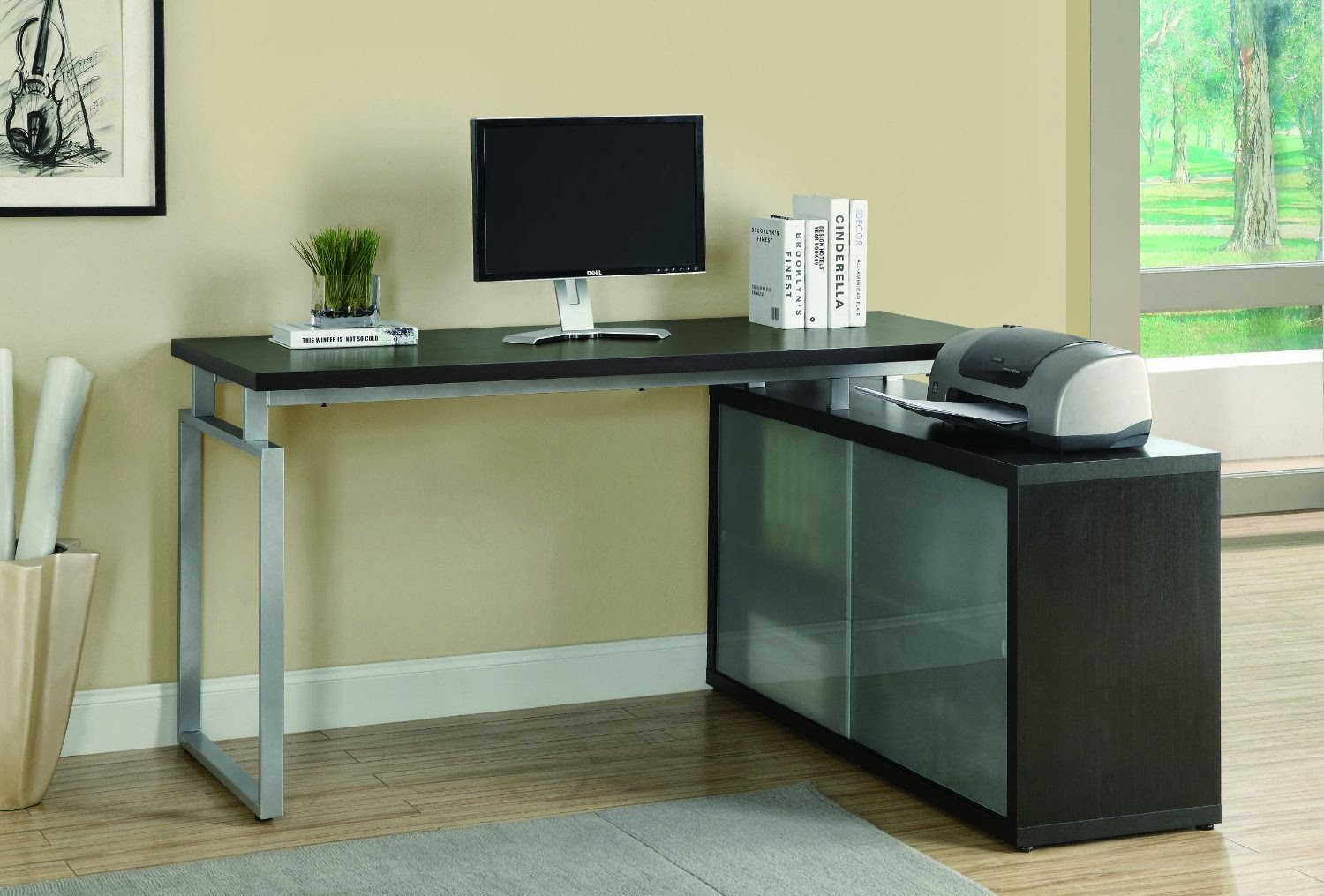 Office Desks Glass Office Desks