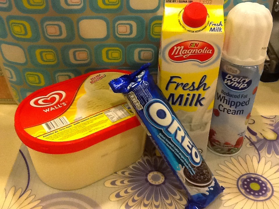 ice blended chocolate oreo