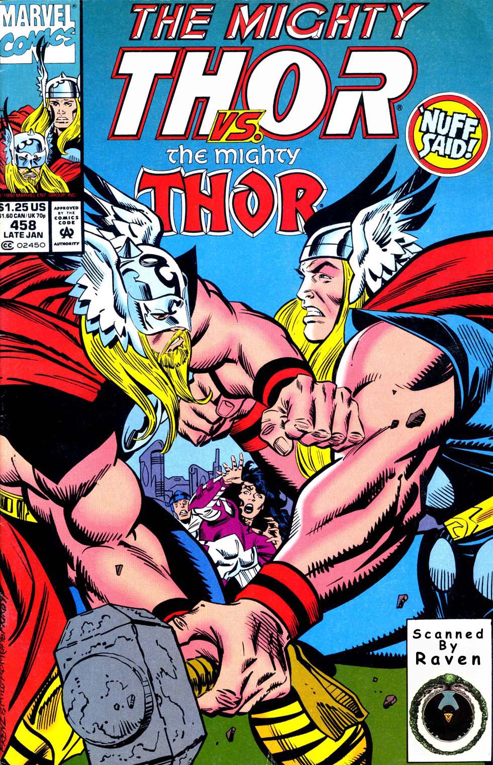Read online Thor (1966) comic -  Issue #458 - 1