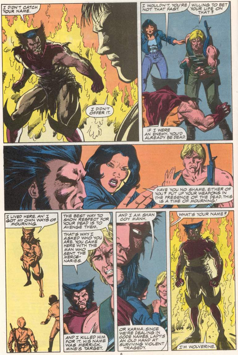 Read online Wolverine (1988) comic -  Issue #29 - 5