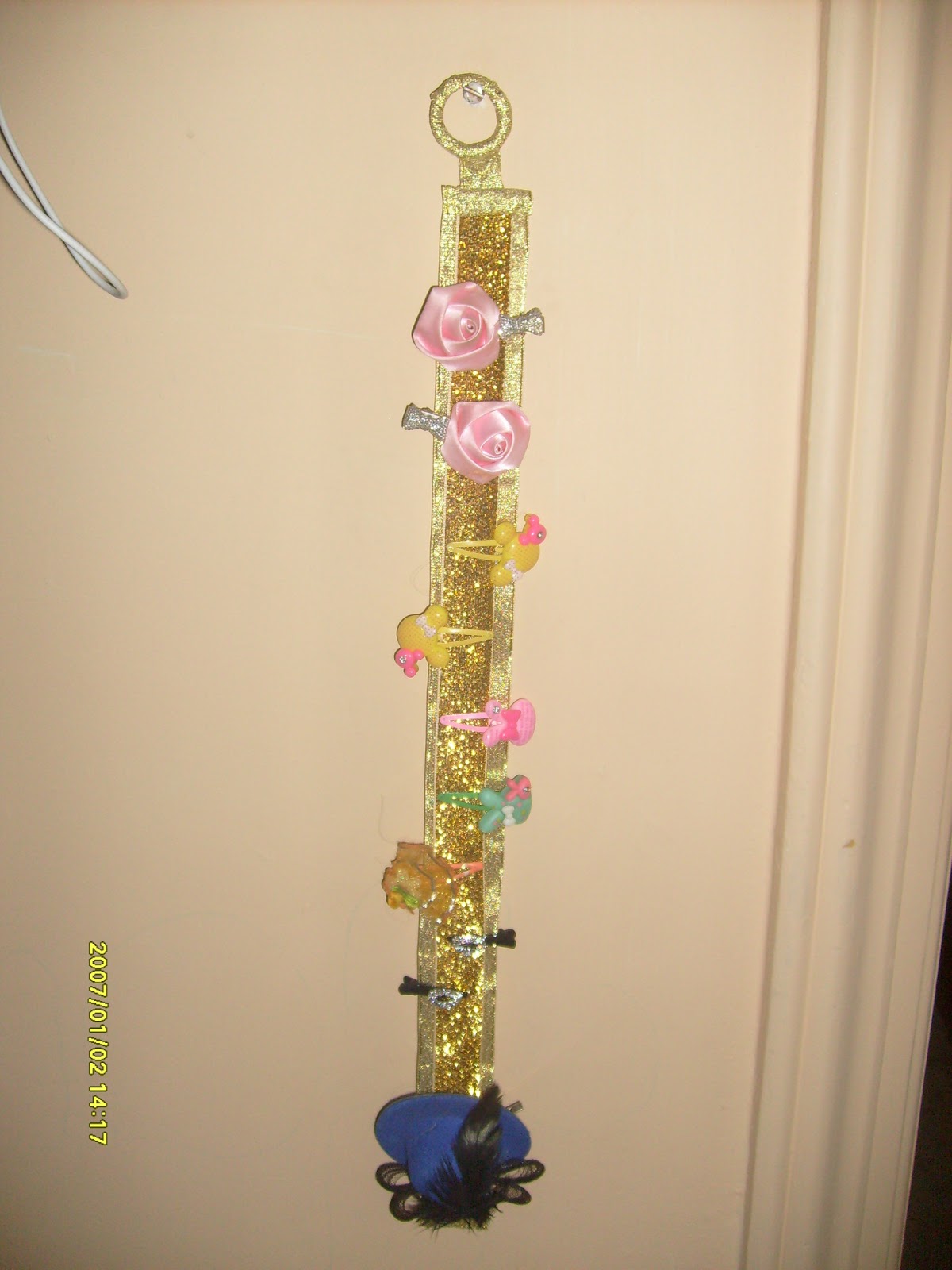 being creative always Hair clip and Hair band holder