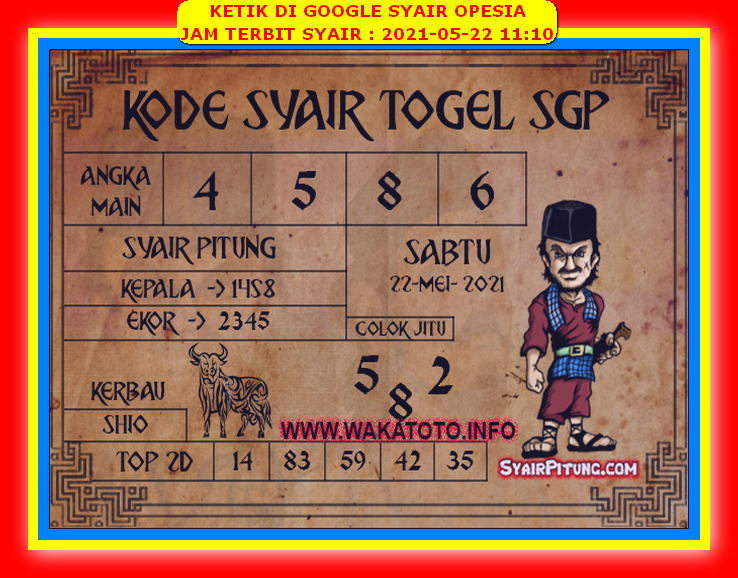 1 New Message Kode Syair Singapore 22 Mei 2021 Forum Syair Togel Hongkong Singapura Sydney
