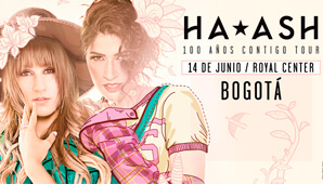 Concierto de HA ASH en Bogotá