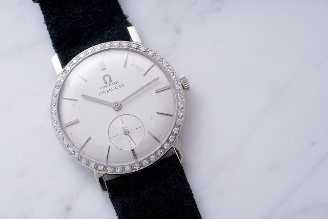Best Swiss Omega Tiffany Diamond-Set 18k White Gold Watch Review
