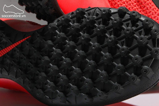 Nike Mercurial X Pro Street TF Bright Crimson- Black- Hot Lava- Black (1)