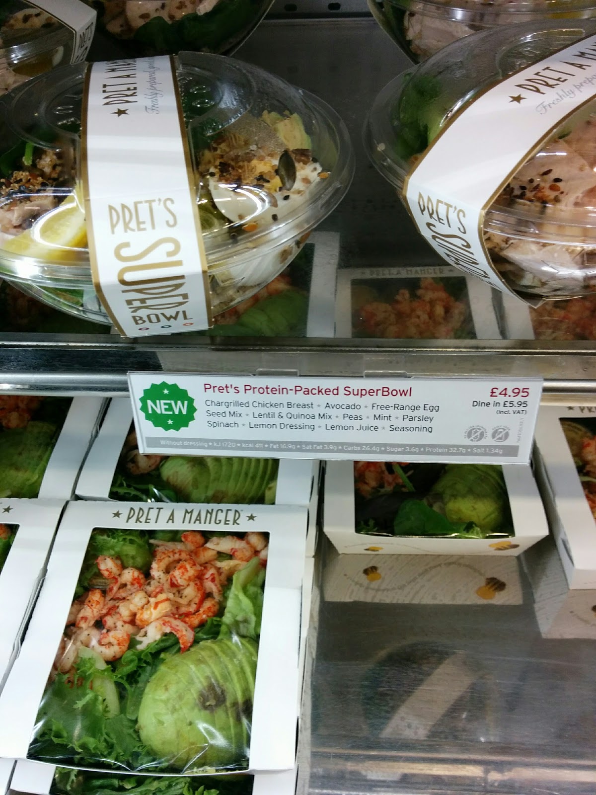 The Excited Eater Pret Protein Packed Superbowl