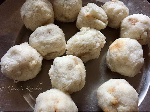 no fry bread roll | healthy version of bread roll recipe | bread appam recipe | bread appe stuffed with potato masala