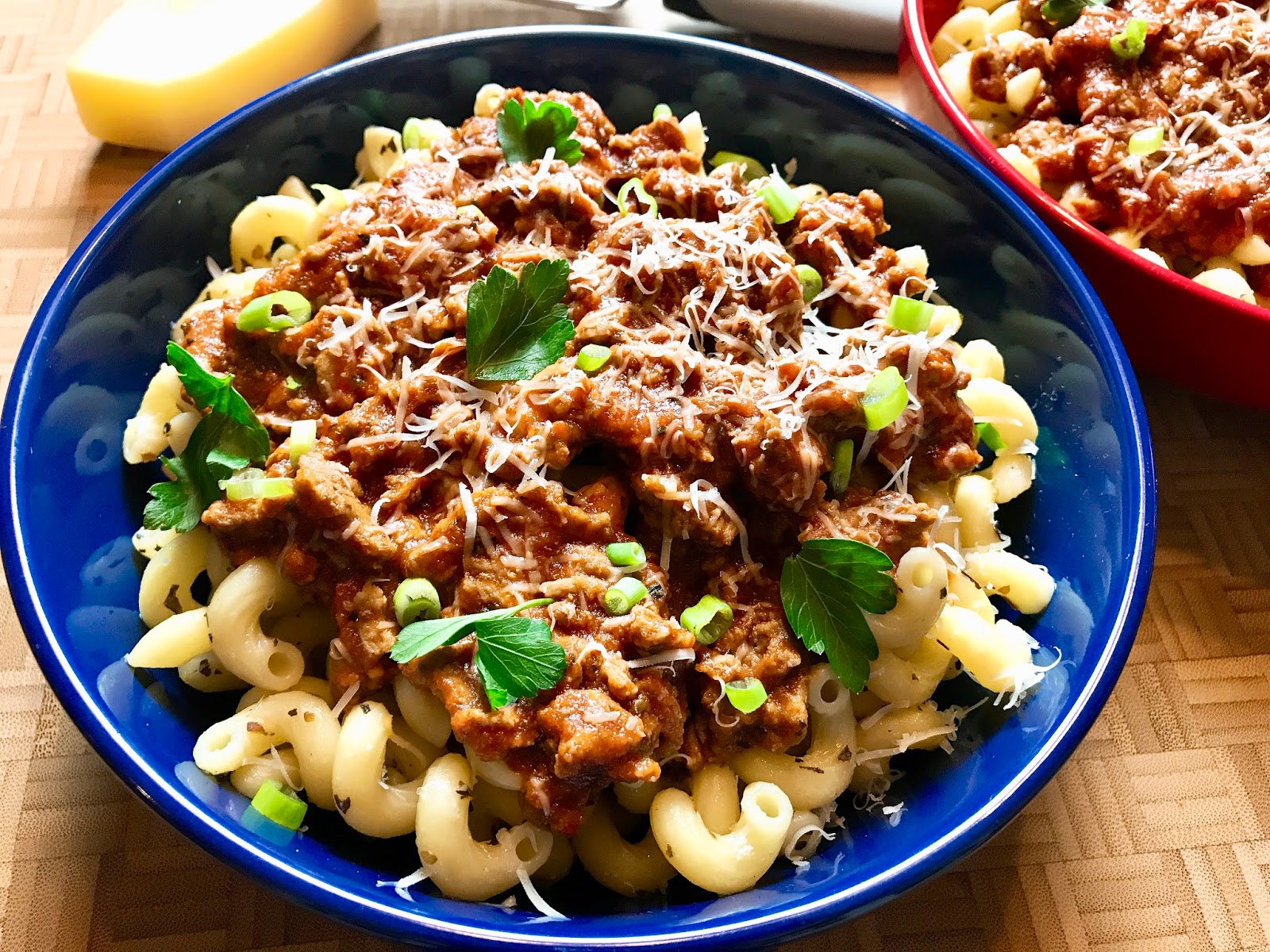 Cavatappi Bolognese