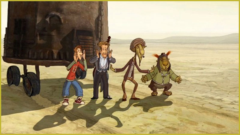 По заявлению продюсера мультфильм «Кин-дза-дза» выйдет в следующем году