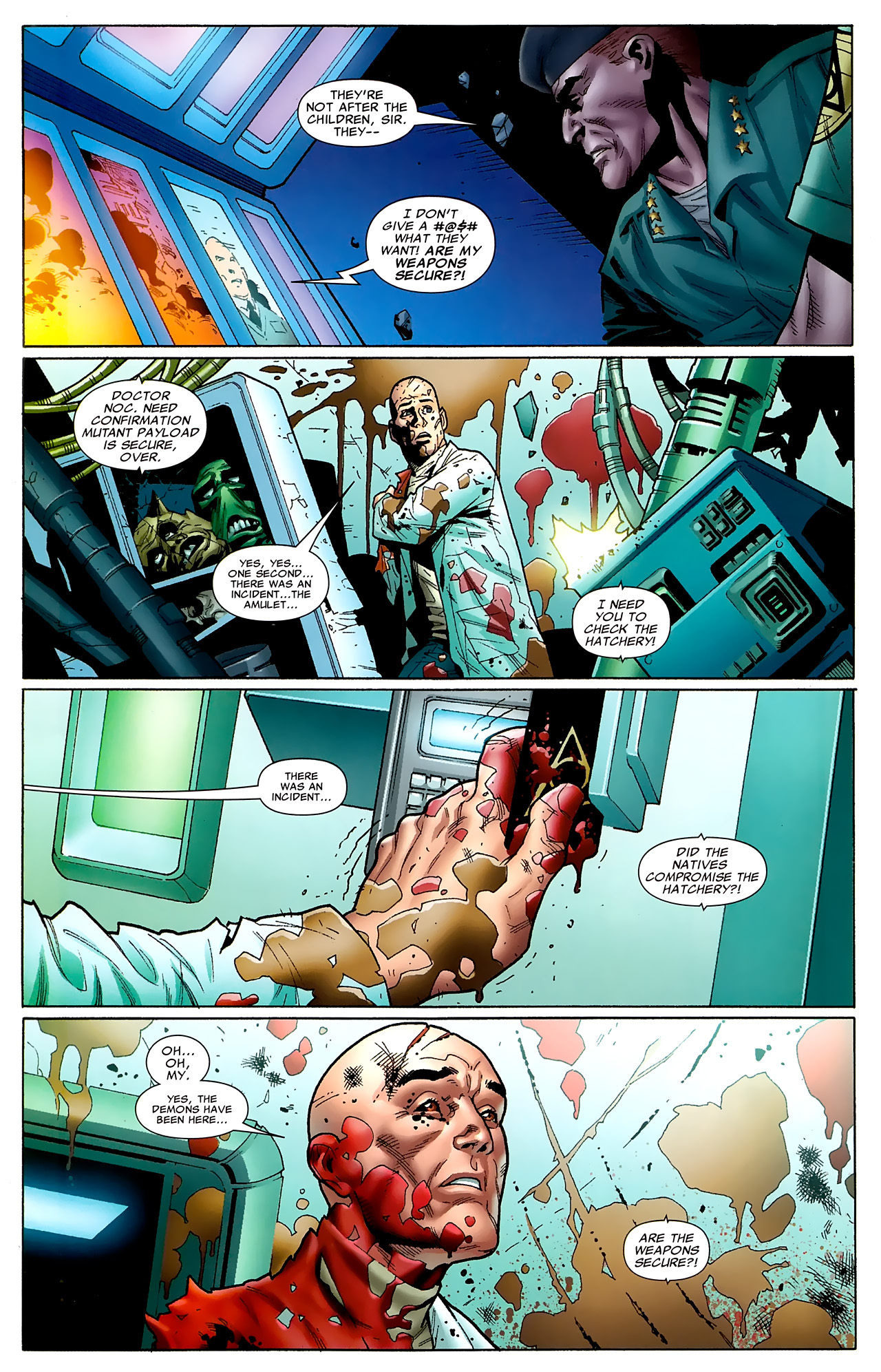 Read online New Mutants (2009) comic -  Issue #16 - 19