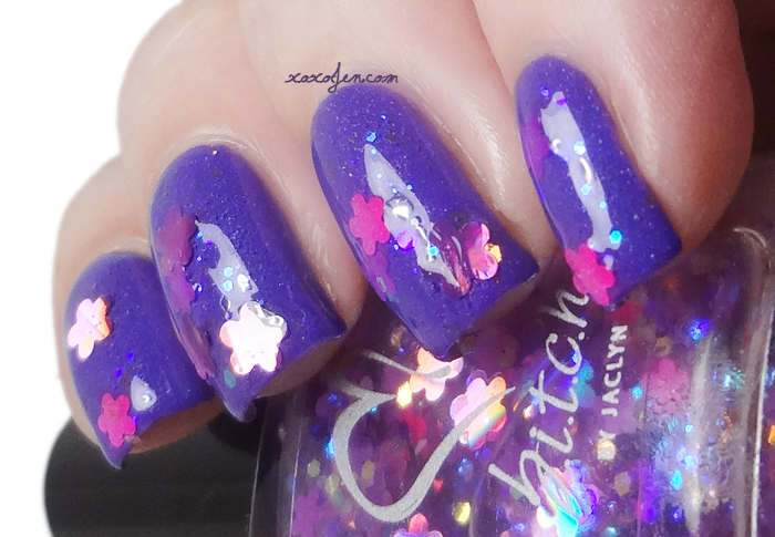 xoxoJen's swatch of b.i.t.c.h. by jaclyn May Flowers
