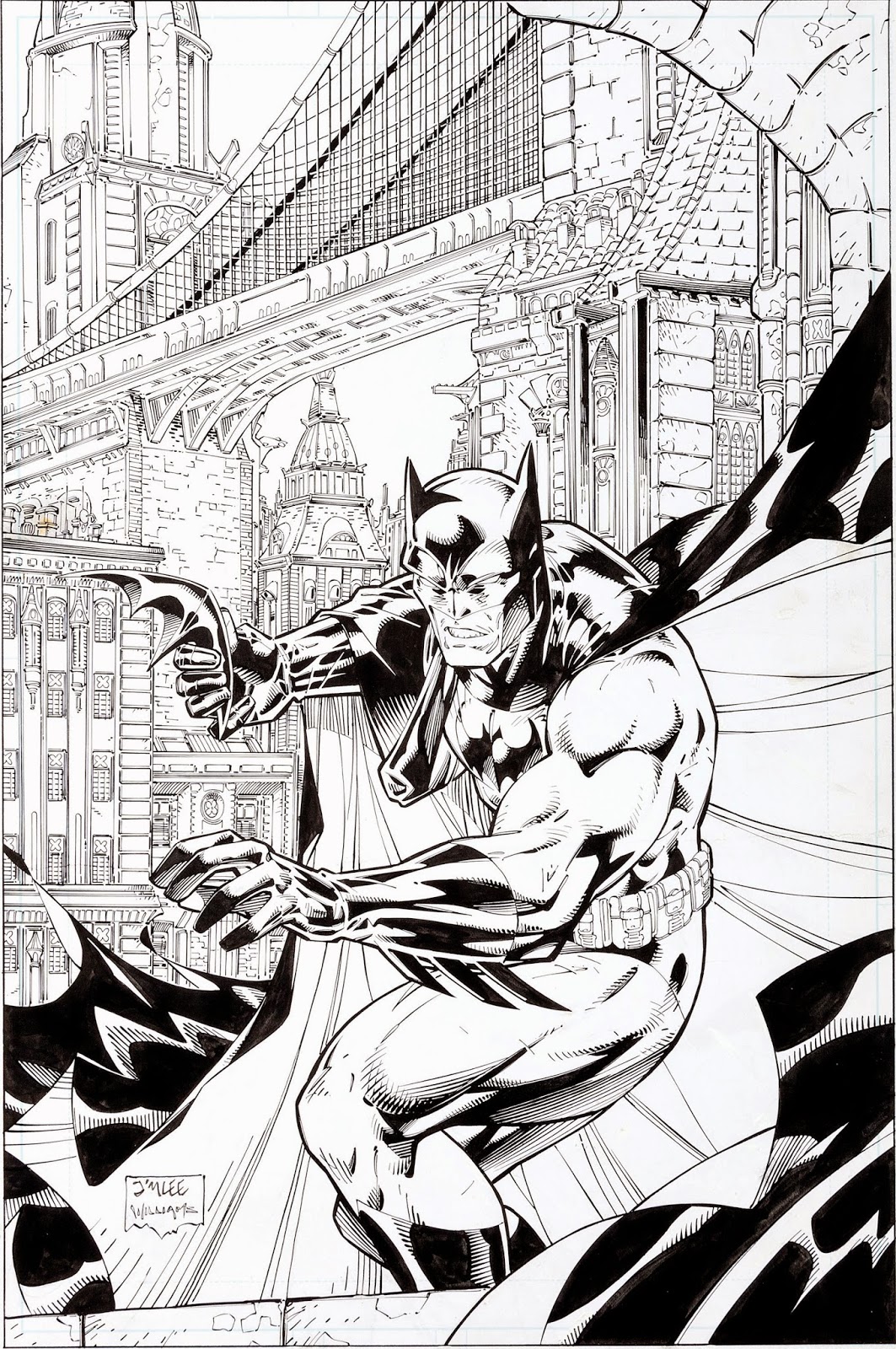 Cap'n's Comics: Batman Black'n White by Jim Lee