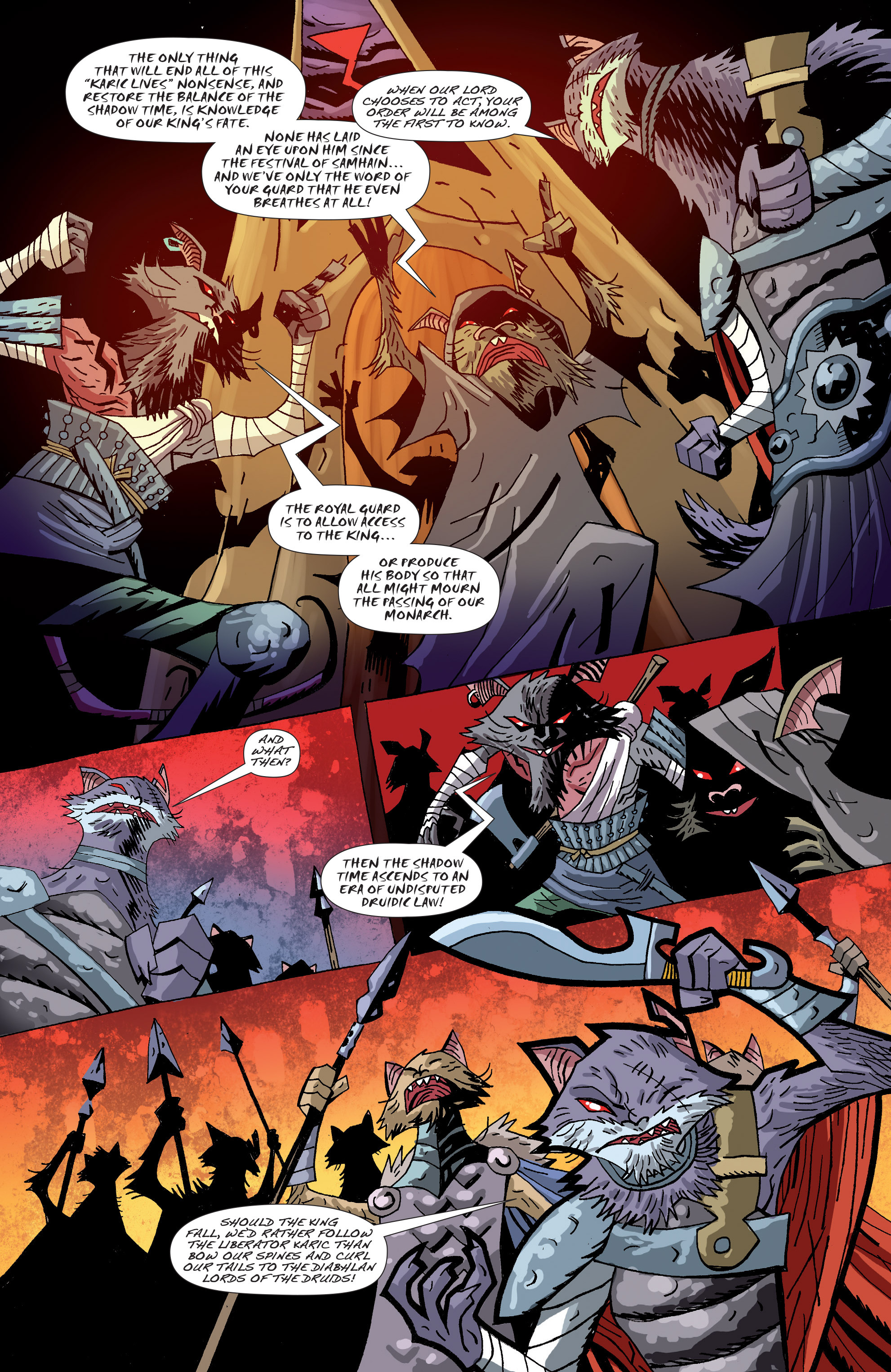Read online The Mice Templar Volume 3: A Midwinter Night's Dream comic -  Issue # _TPB - 154