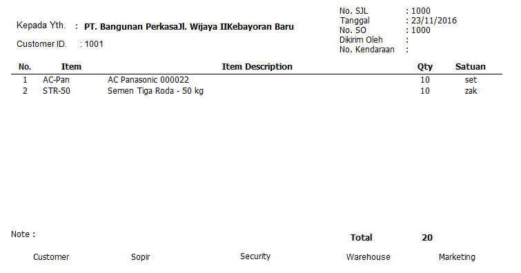 Cara Membuat Desain Formulir Surat Jalan Di Accurate