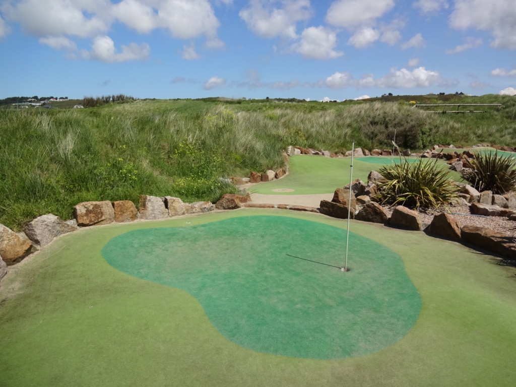 The Ham and Egger Files Mini Golf at Les Mielles in Jersey