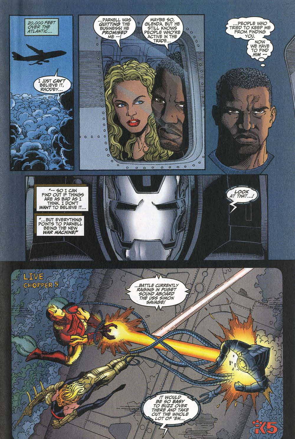 Read online Iron Man (1998) comic -  Issue #18 - 21