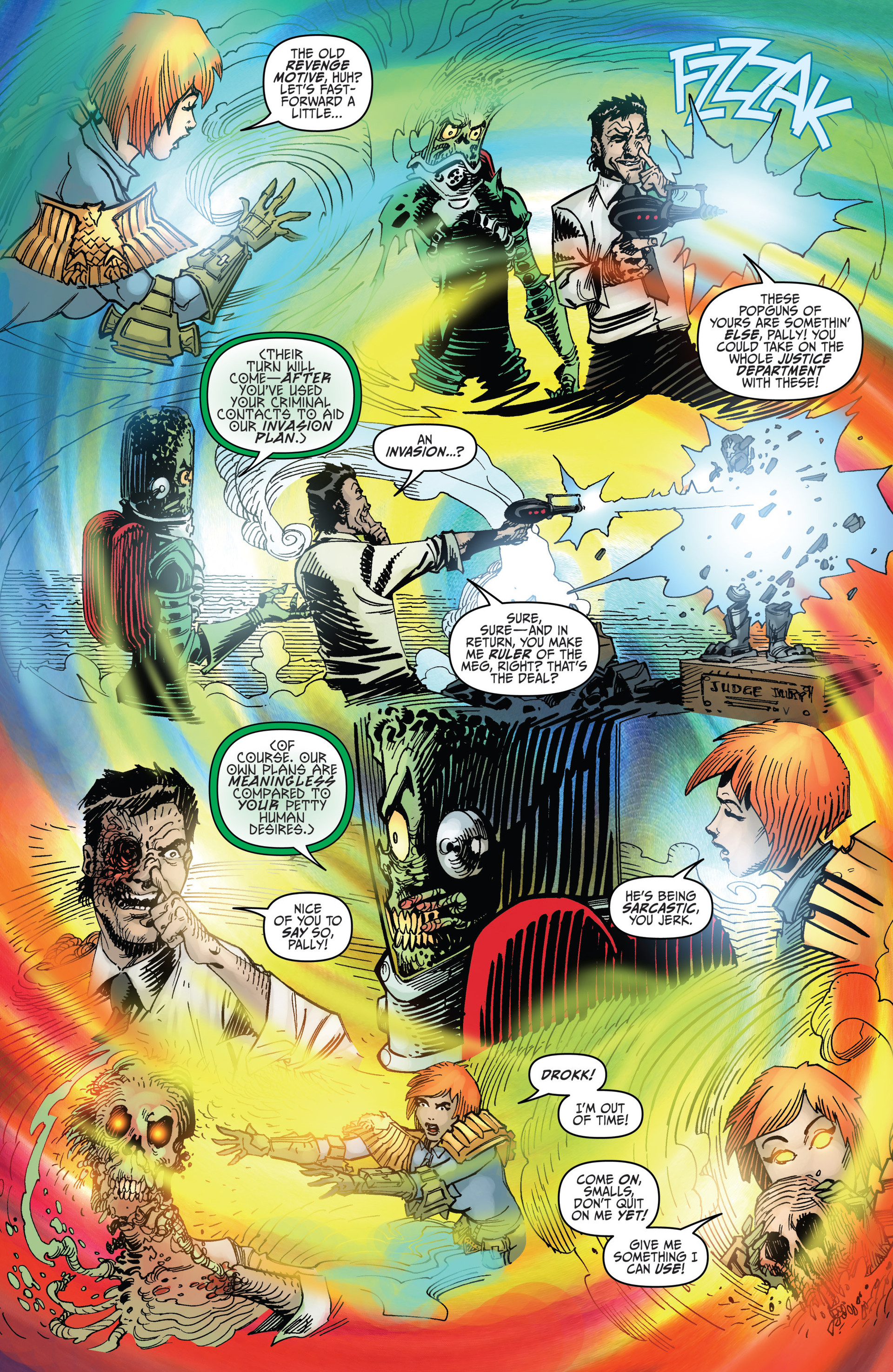 Read online Mars Attacks Judge Dredd comic -  Issue #3 - 15