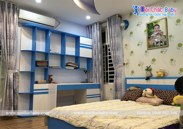 phòng ngủ trẻ em hiện đại 