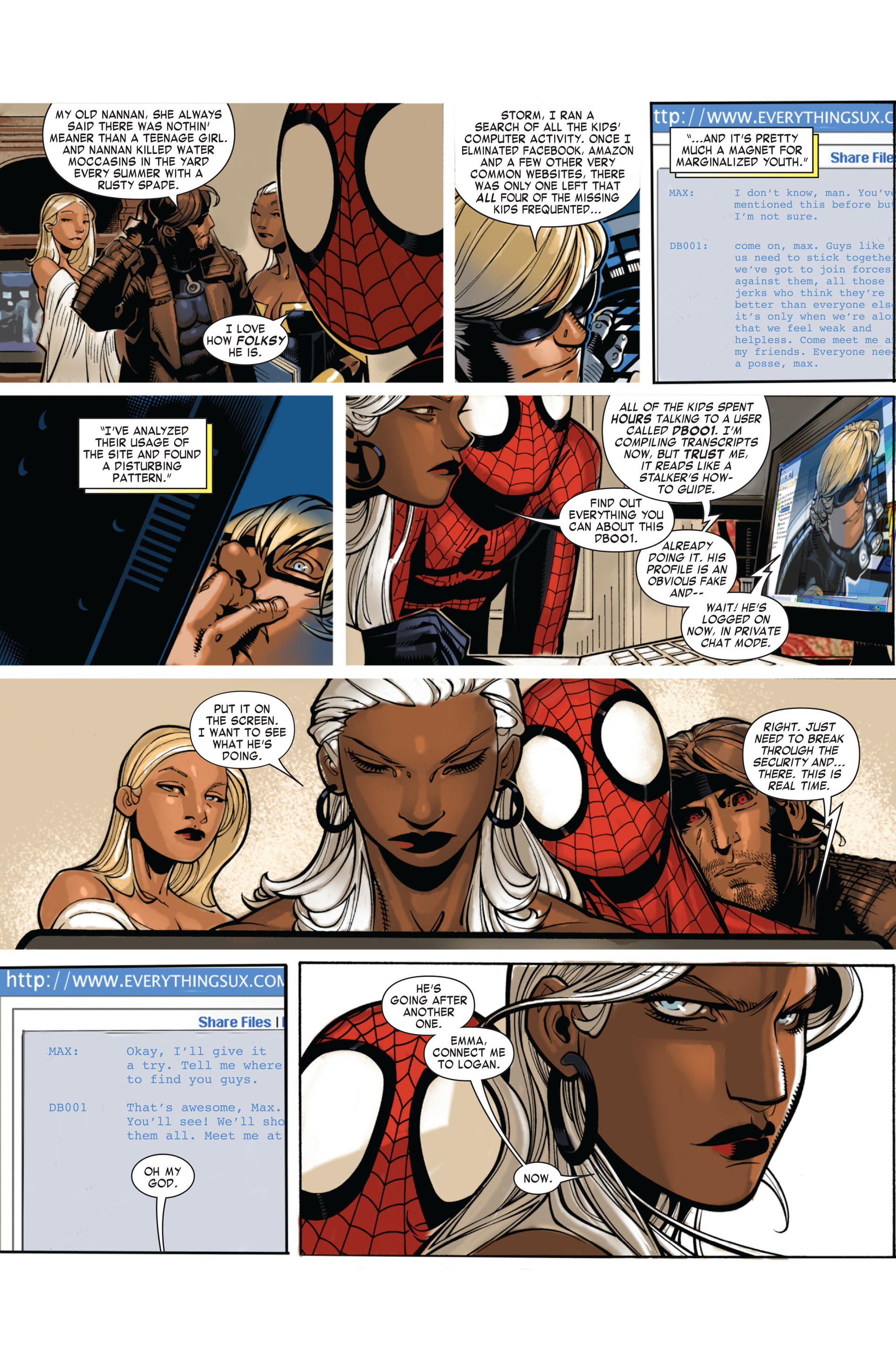 Read online X-Men (2010) comic -  Issue #8 - 14